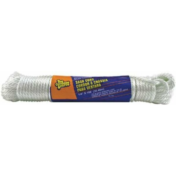 Cordage Source 1/4 X 100 NYLON B RAID HANK 49S-WA